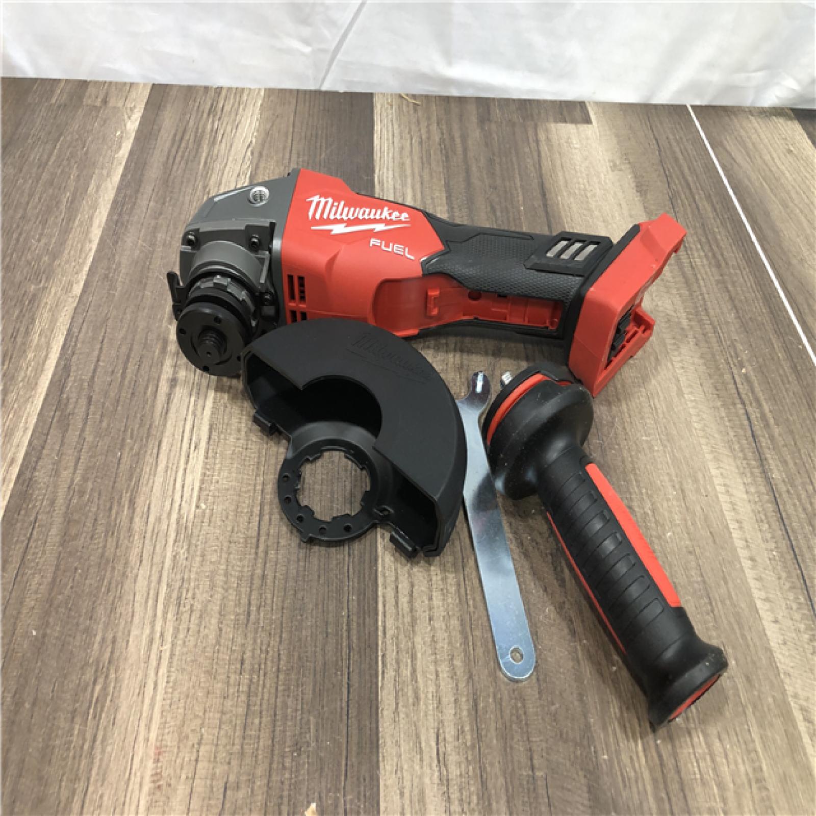 AS-IS Milwaukee  FUEL 18V Lithium-Ion Brushless Cordless 4-1/2 in./5 in. Grinder w/Paddle Switch (Tool-Only)