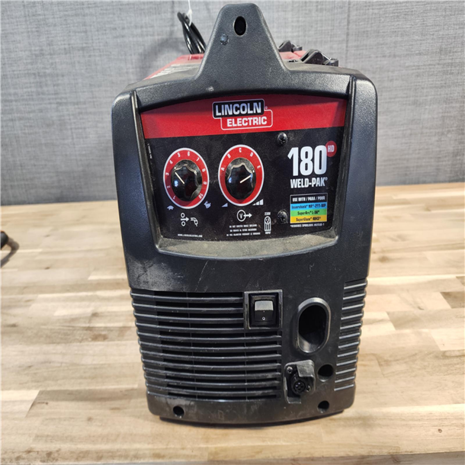 HOUSTON LOCATION - AS-IS Lincoln Electric 180 Amp Weld-Pak 180 HD