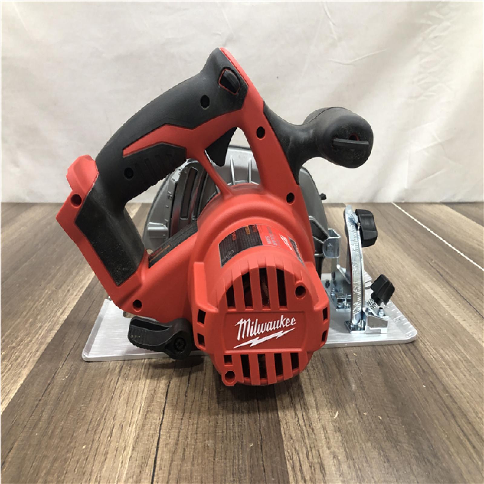 AS-IS Milwaukee 18V Lithium-Ion Cordless 6-1/2 in. Circular Saw (Tool-Only)