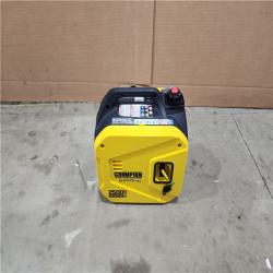 HOUSTON LOCATION - AS - IS CHAMPION 2500/1850-Watt Recoil Start Gasoline/Propane Powered Dual Fuel Inverter Generator with Quiet Technology and CO Shield