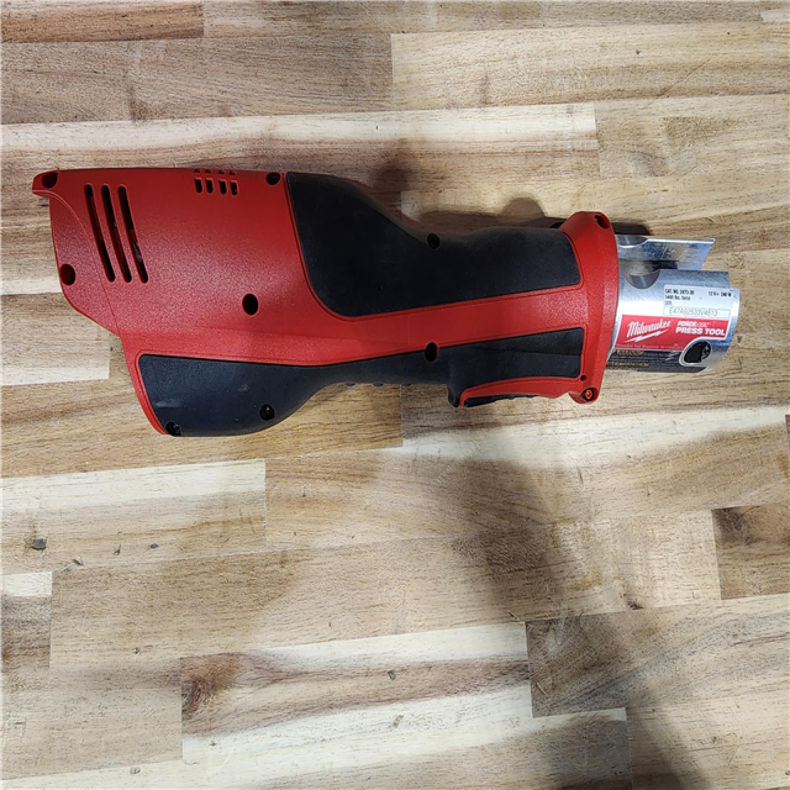 HOUSTON LOCATION - AS-IS M12 12-Volt Lithium-Ion Force Logic Cordless Press Tool Kit (3 Jaws Included) with Two 1.5 Ah Battery and Hard Case