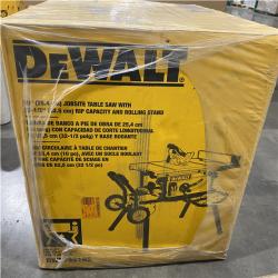 NEW- DEWALT 10 in. 15 Amp 120V Site-Pro Compact Jobsite Table Saw DWE7491RS New