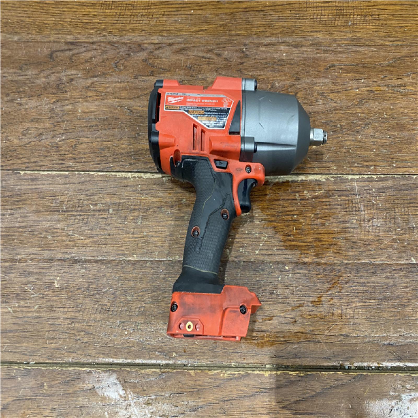 AS-IS Milwaukee M18 FUEL 18V Lithium-Ion Brushless Cordless 1/2 in. Impact Wrench with Friction Ring (Tool-Only)
