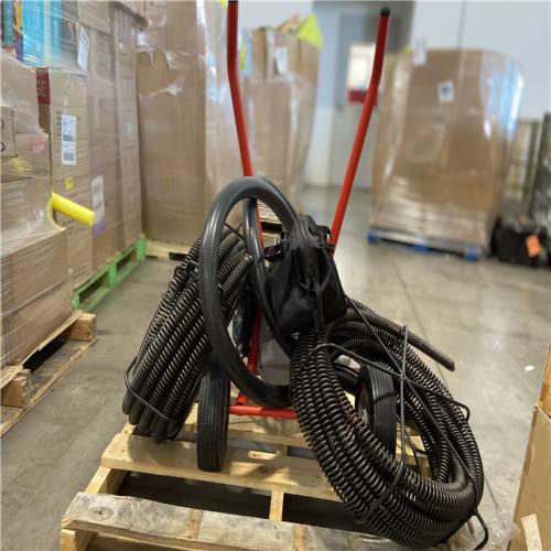 DALLAS LOCATION - RIDGID Sectional Drain Cleaning Machine: Corded, K-1500, 8 in Max