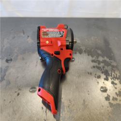 AS-IS- Milwaukee FUEL 12V Lithium-Ion Brushless Cordless Stubby 3/8 in. Impact Wrench (Tool-Only)
