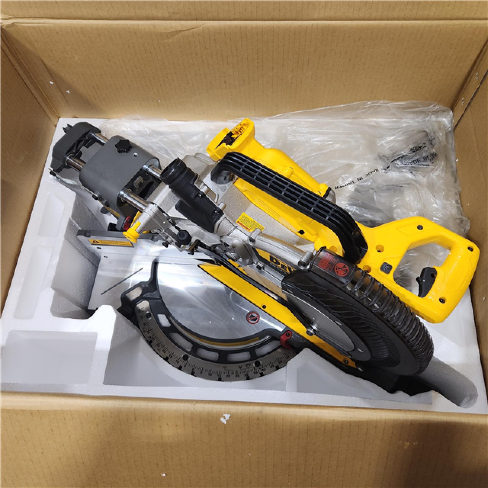 As-Is- DEWALT 60V Lithium-Ion 12 in. Cordless Sliding Miter Saw (Tool Only)