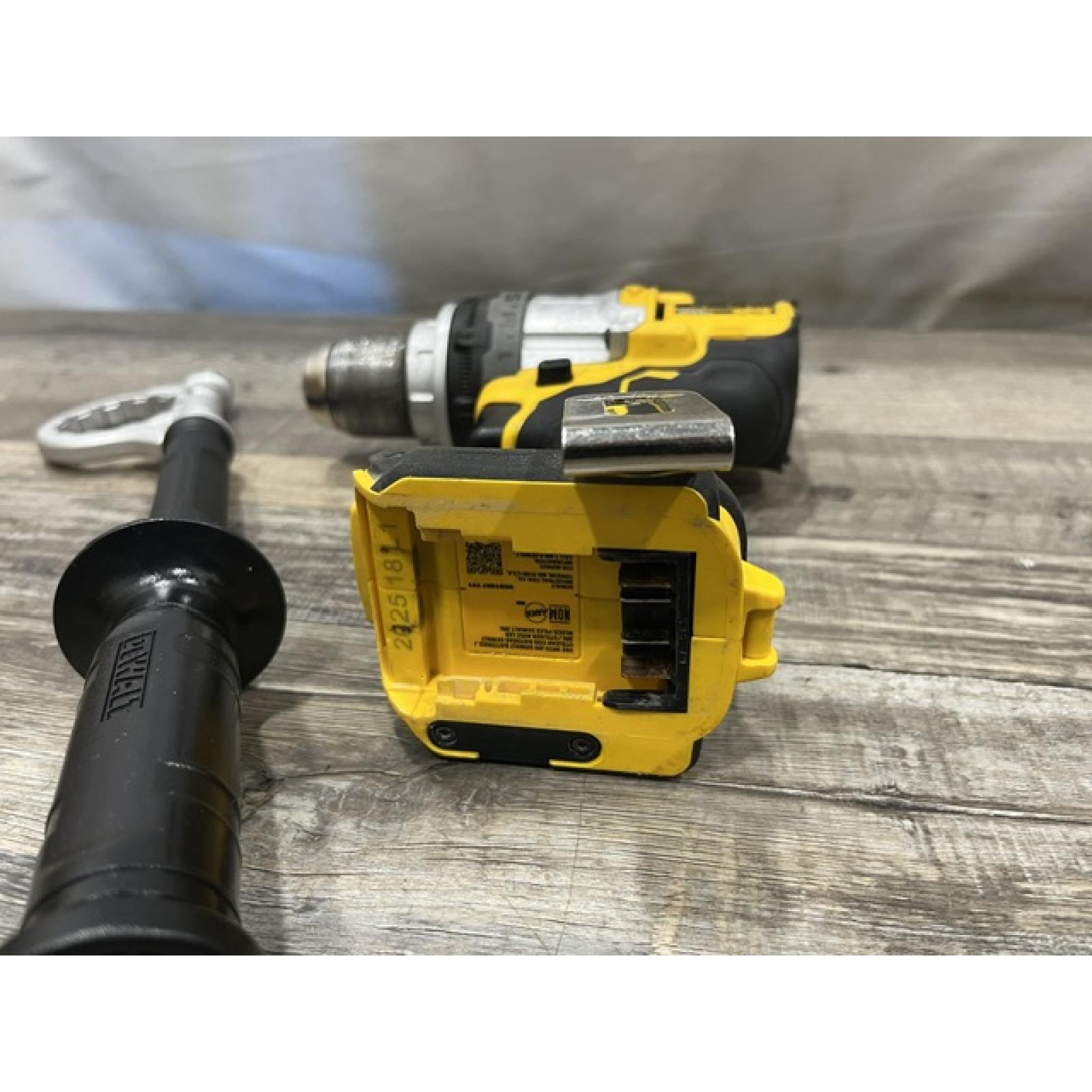 AS-IS DEWALT 20V MAX Brushless Cordless 1/2 3-Speed Hammer Drill (Tool-Only)