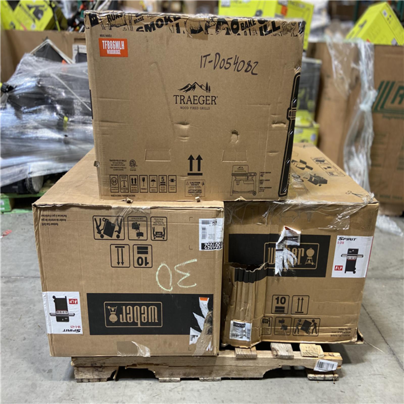 DALLAS LOCATION - MIXED GRILL PALLET - (3 UNITS)