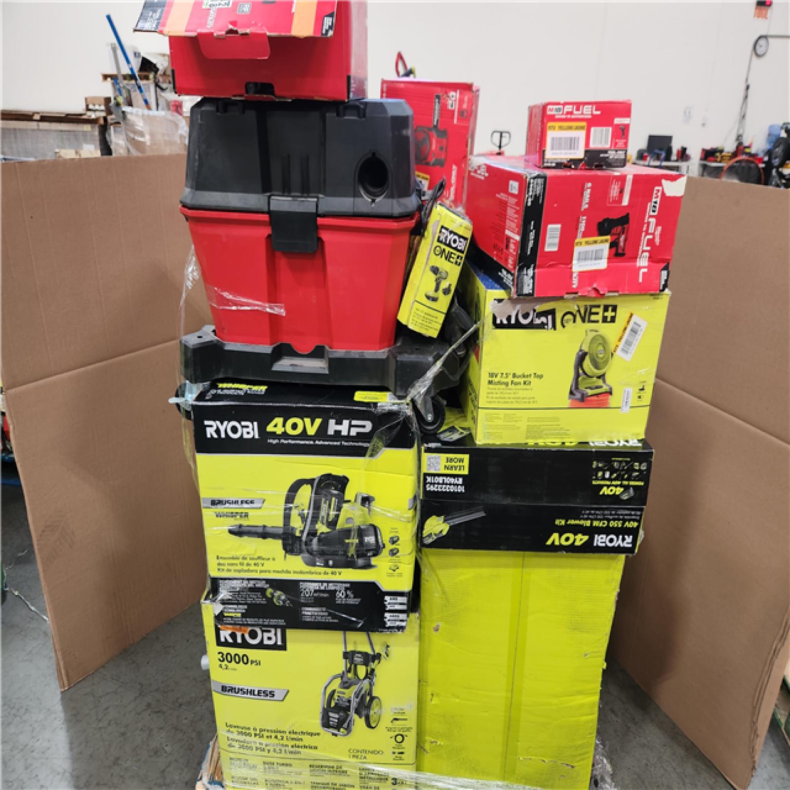 CALIFORNIA AS-IS TOOL PALLET
