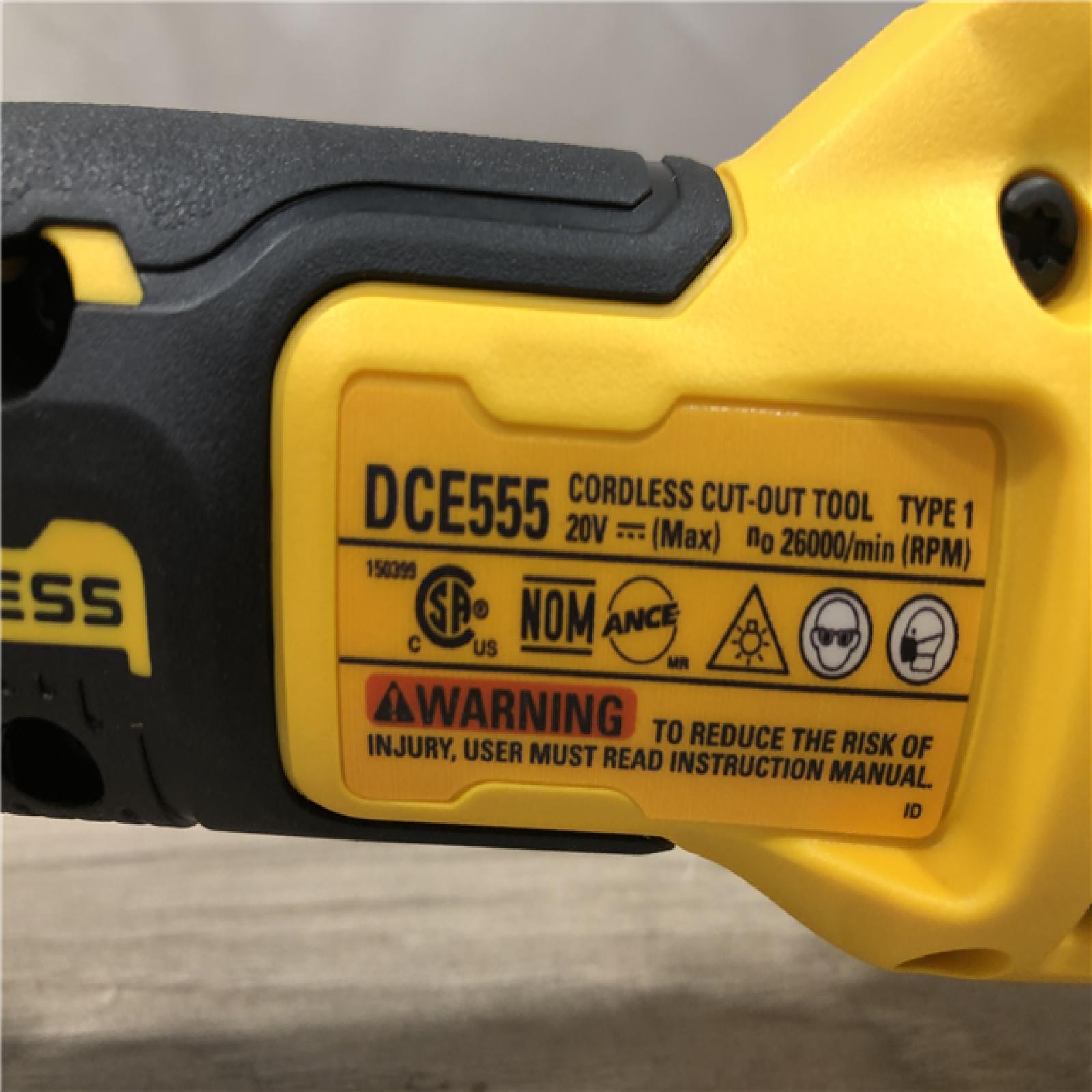 AS-IS DEWALT 20V MAX Cordless Cut-Out Tool (Tool-Only)