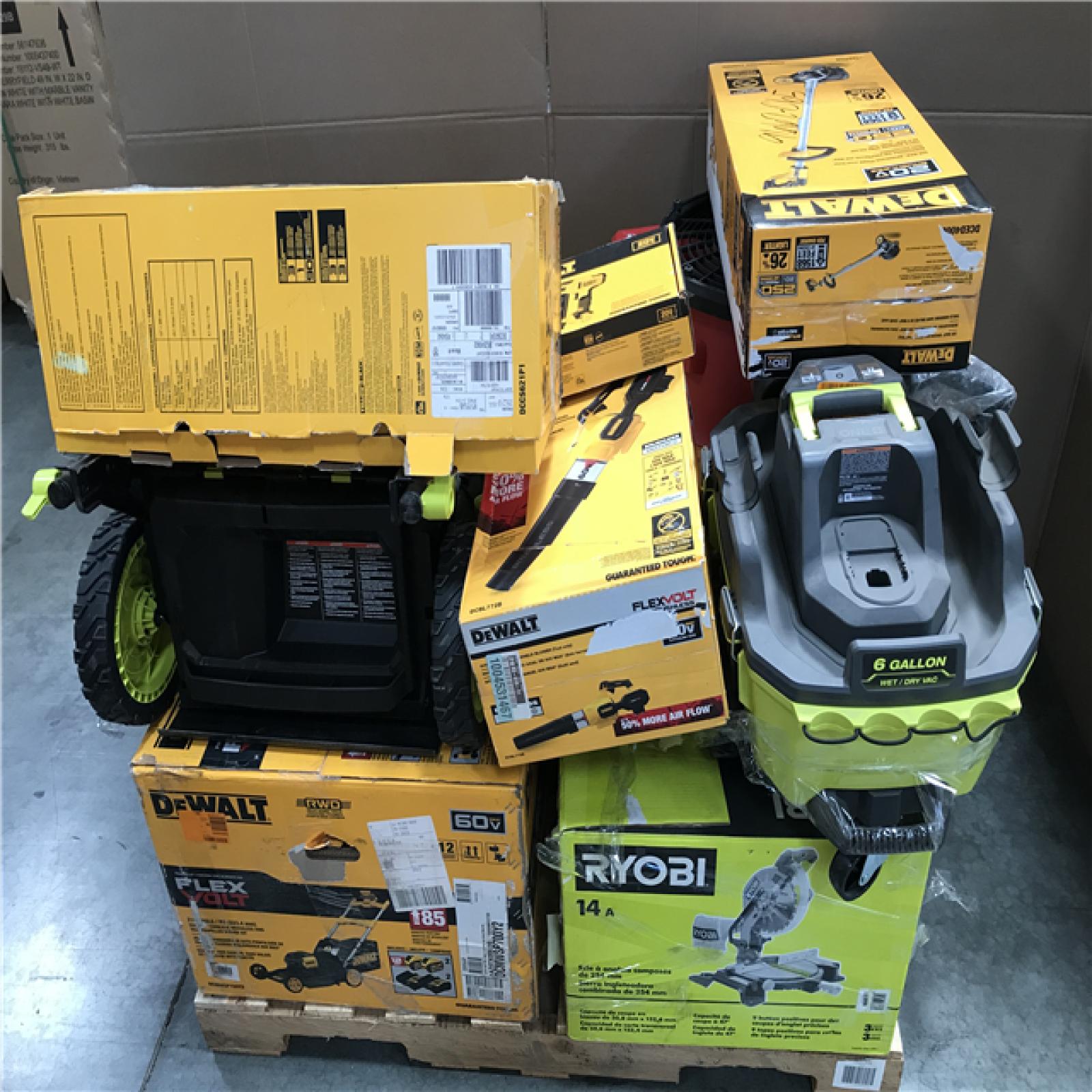 CALIFORNIA AS-IS TOOL PALLET