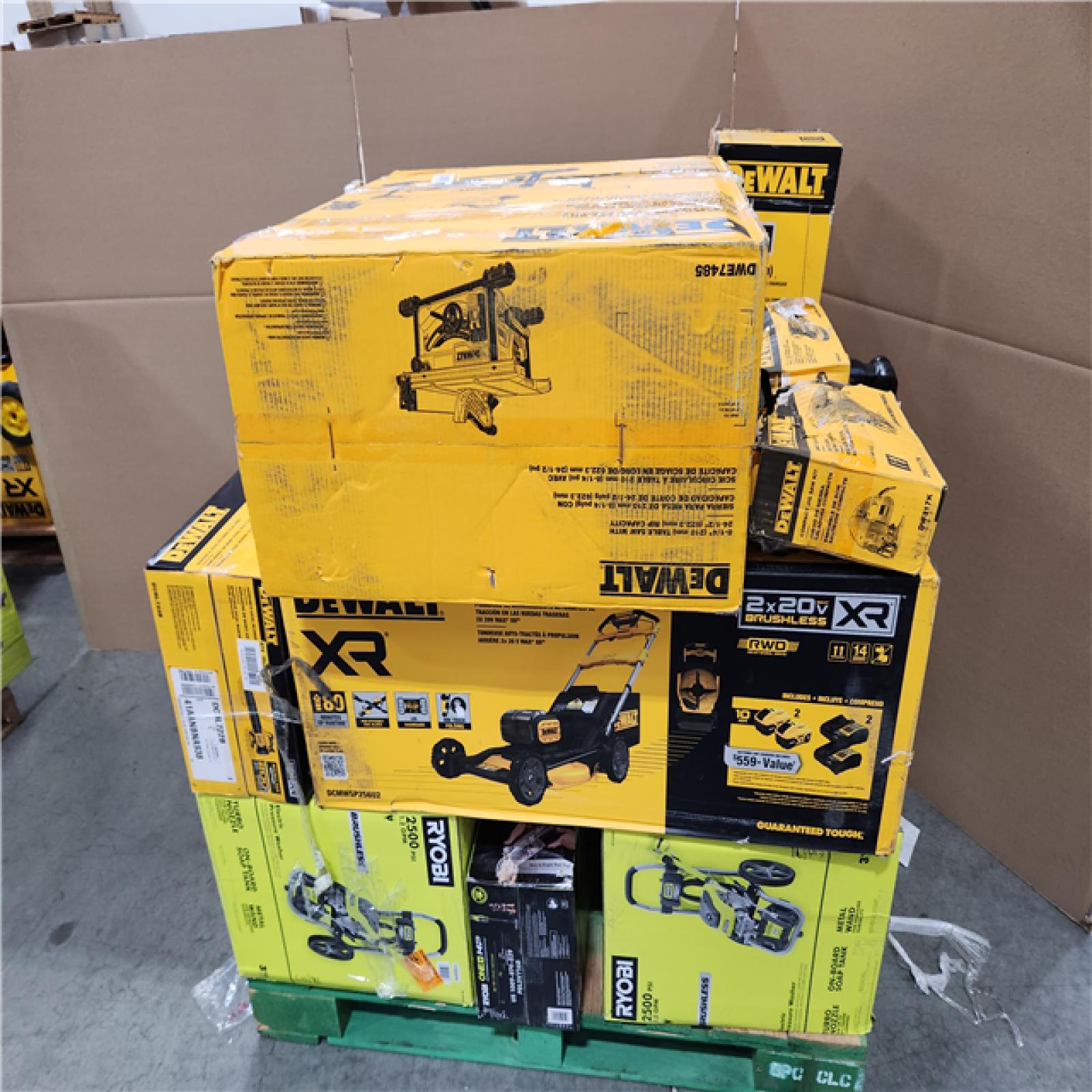 California AS-IS TOOL PALLET