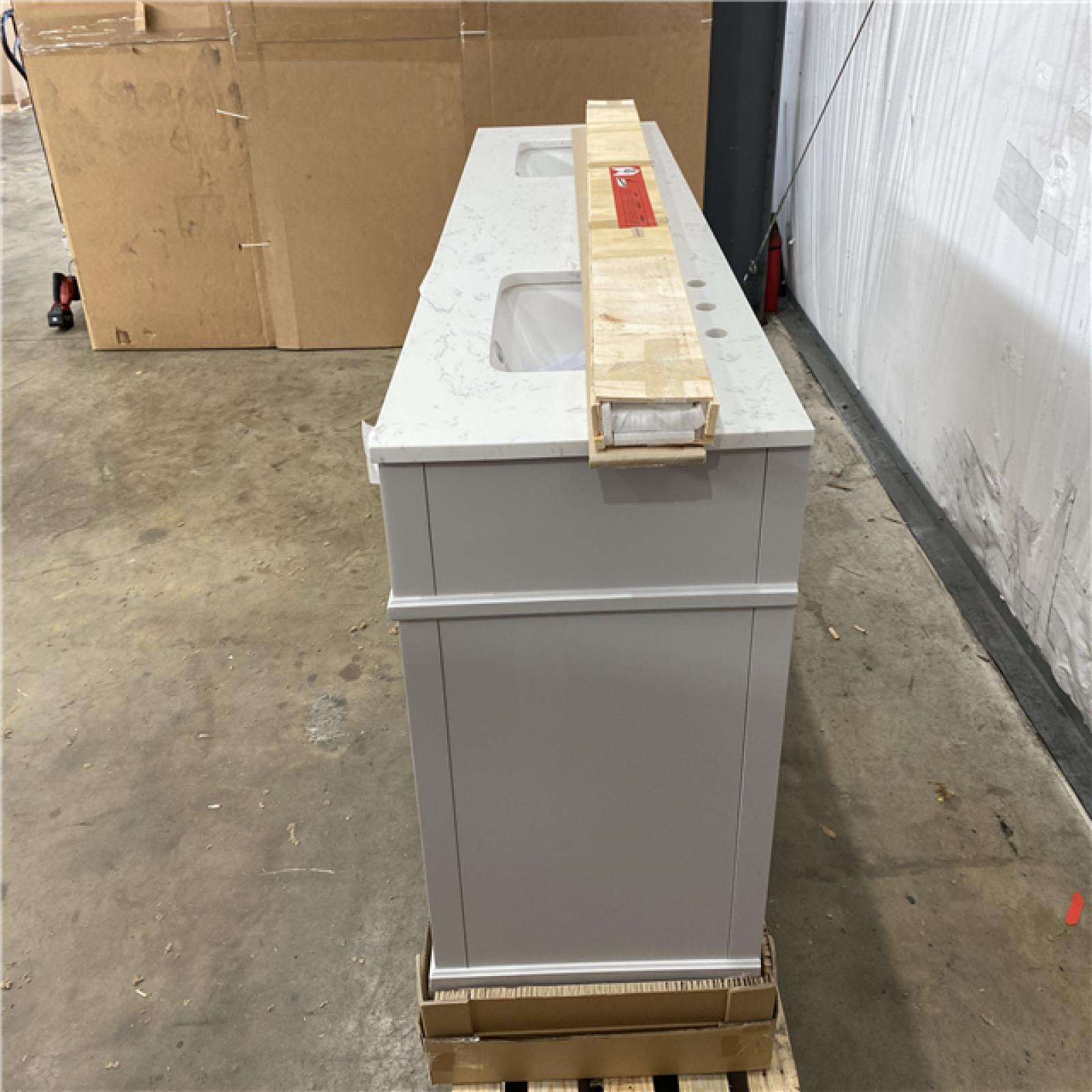 Houston Location AS IS - Talmore 72in Double Vanity