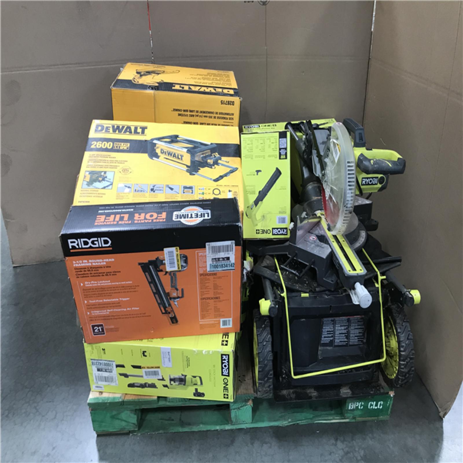 CALIFORNIA AS-IS TOOL PALLET