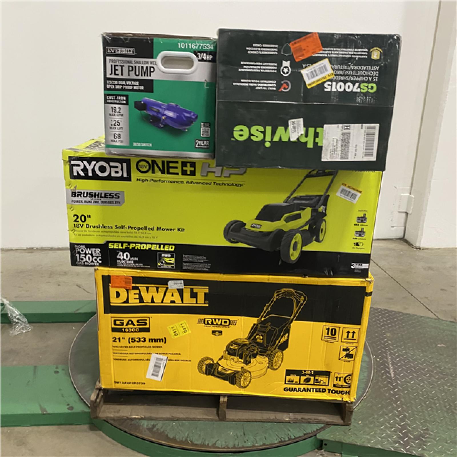 Dallas Location - As-Is Outdoor Power Equipment