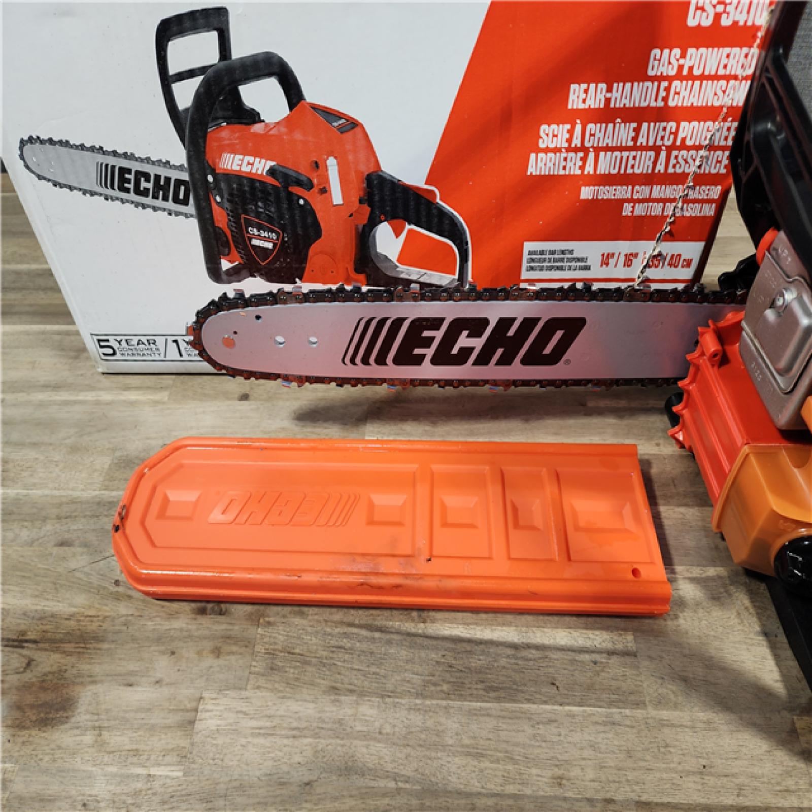 HOUSTON LOCATION - AS-IS ECHO 14 in. 34.4 Cc Gas 2-Stroke Rear Handle Chainsaw
