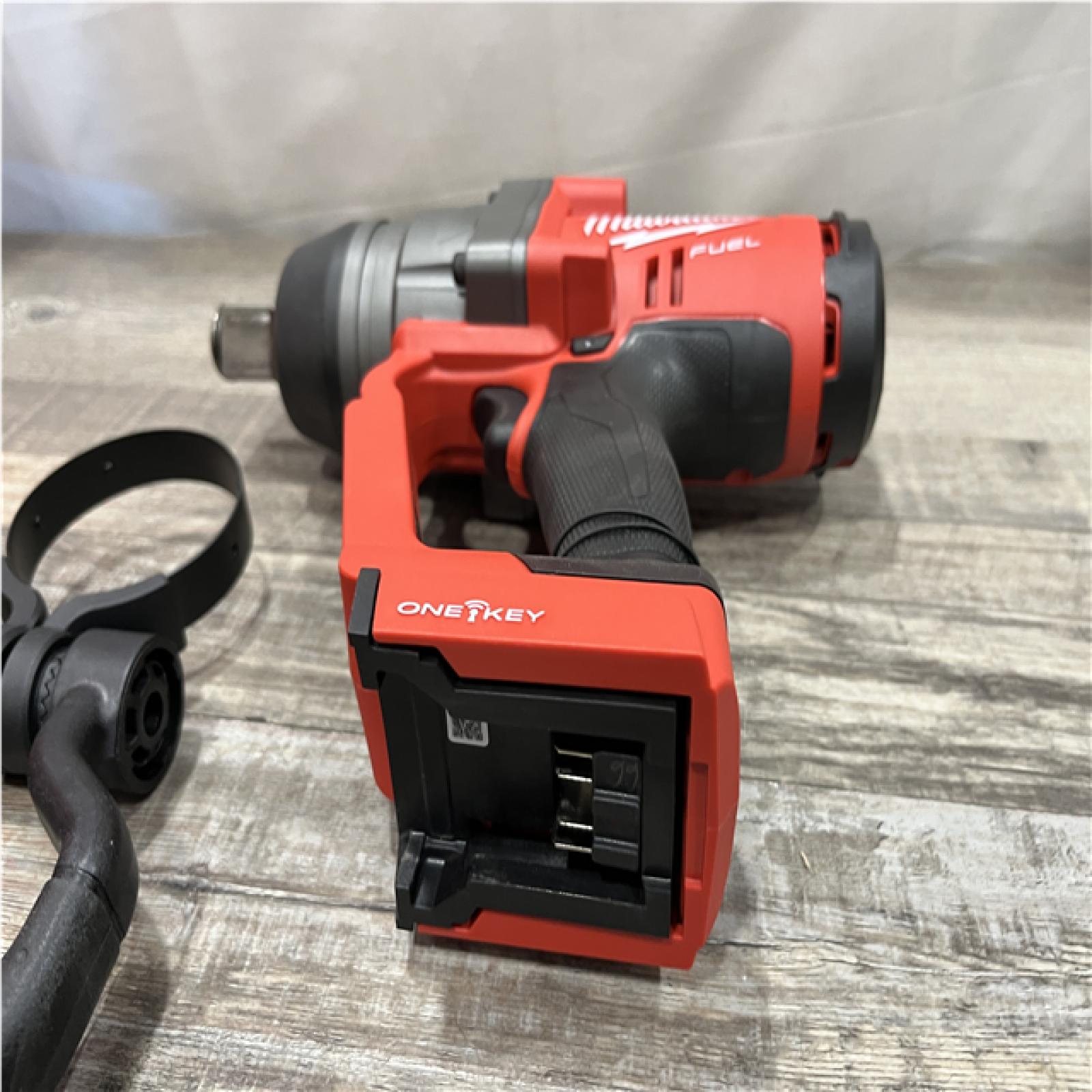 AS-IS Milwaukee FUEL ONE-KEY 18V Lithium-Ion Brushless Cordless 1 in. Impact Wrench with Friction Ring (Tool-Only)