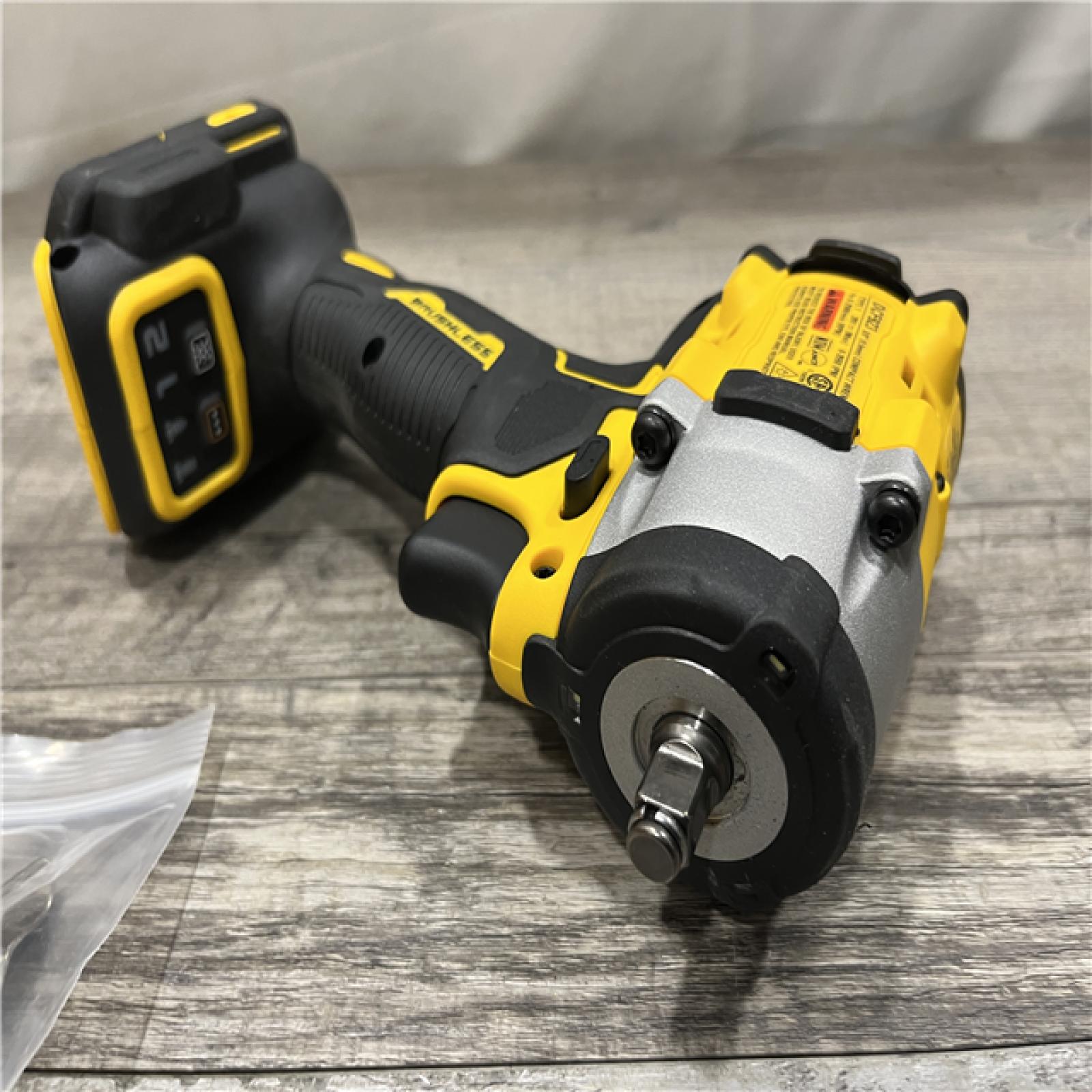 AS-IS DEWALT ATOMIC 20V MAX Cordless Brushless 3/8 in.Variable Speed Impact Wrench (Tool Only)