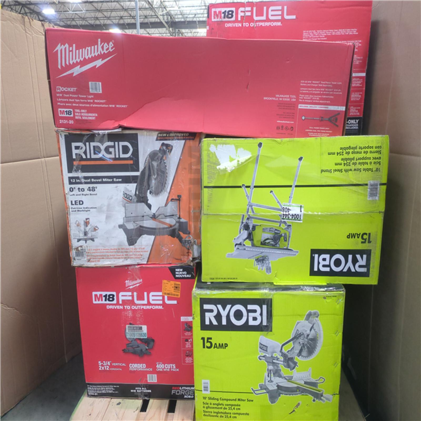 CALIFORNIA AS-IS TOOL PALLET