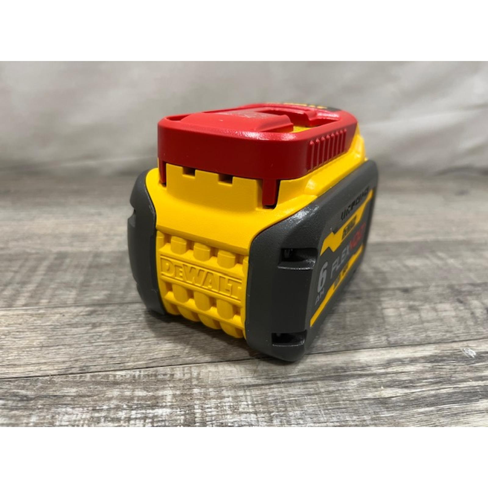 AS-IS DEWALT FLEXVOLT 20V/60V MAX Lithium-Ion 6.0Ah Battery Pack