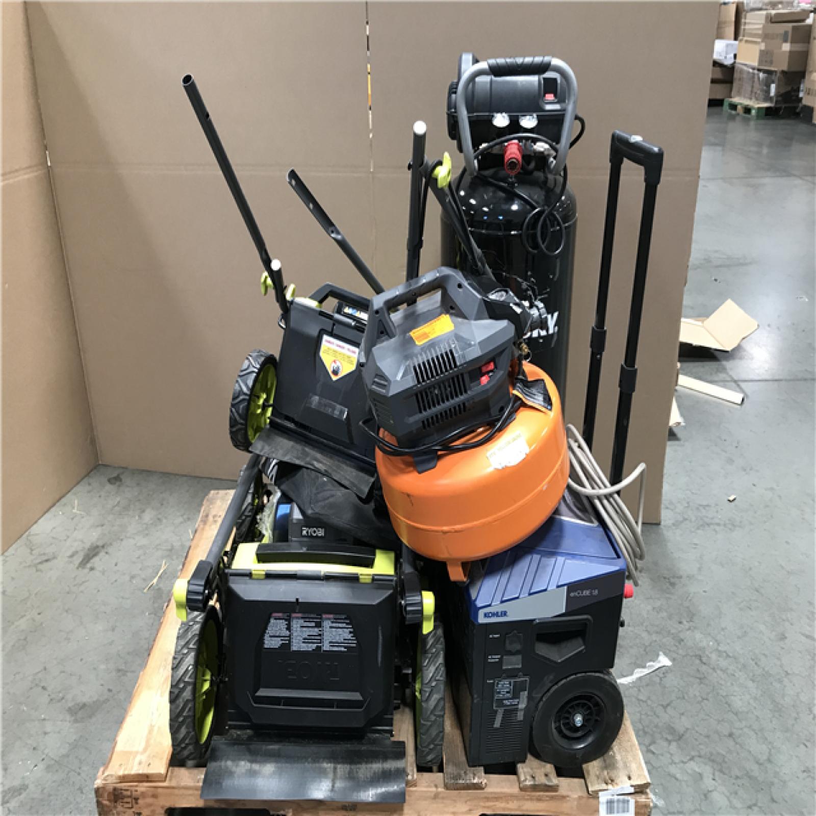 CALIFORNIA AS-IS OUTDOOR POWER EQUIPMENT