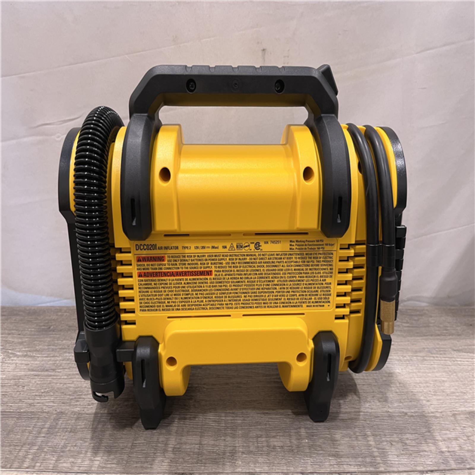 LIKE NEW - DEWALT 20V MAX Cordless Electric Portable Inflator (Tool Only)
