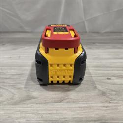 AS-IS DEWALT FLEXVOLT 20V/60V MAX Lithium-Ion 6.0Ah Battery Pack with 6 Amp Output Charger