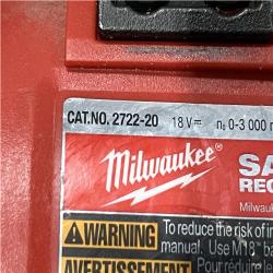 AS-IS Milwaukee FUEL 18V Lithium-Ion Brushless Cordless Super SAWZALL Orbital Reciprocating Saw (Tool-Only)