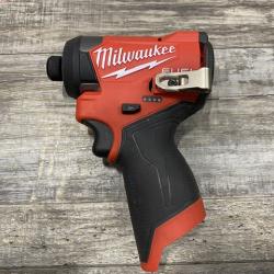 AS-IS Milwaukee FUEL 12V Lithium-Ion Brushless Cordless 1/4 in. Hex Impact Driver (Tool-Only)