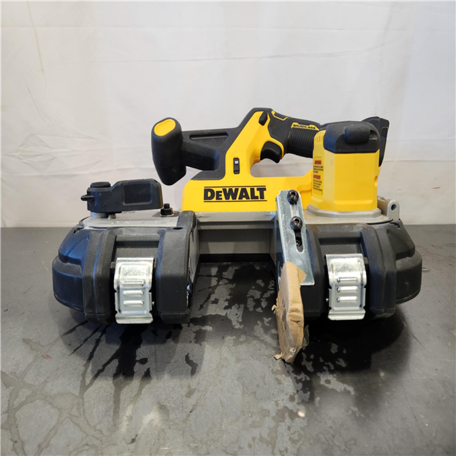 AS-IS- 20-Volt MAX 3-3/8 in. Cordless Brushless Bandsaw (Tool-Only)