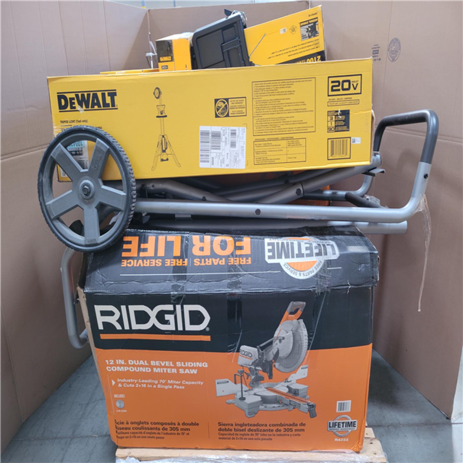 CALIFORNIA AS-IS TOOL PALLET