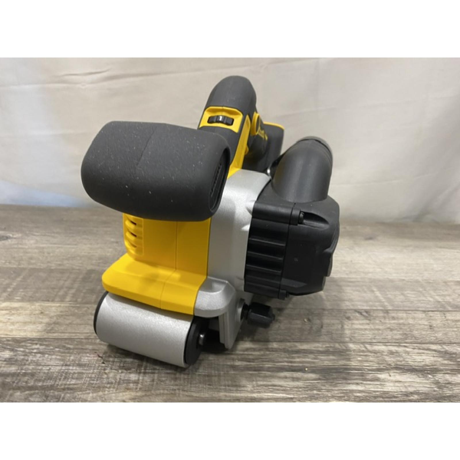 AS-IS DEWALT 20V MAX* XR Brushless Cordless Belt Sander (Tool-Only)