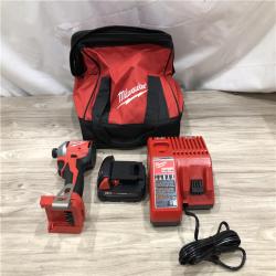 AS-IS Milwaukee 18-Volt Lithium-Ion Compact Cordless 1/4 in. Impact Driver Kit