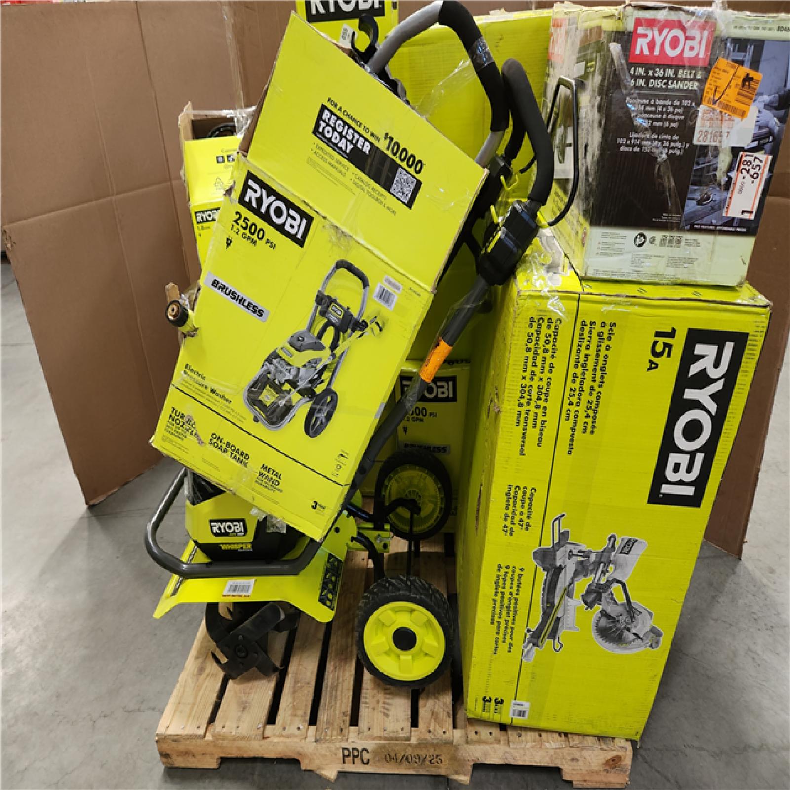 CALIFONIA  AS-IS TOOL PALLET