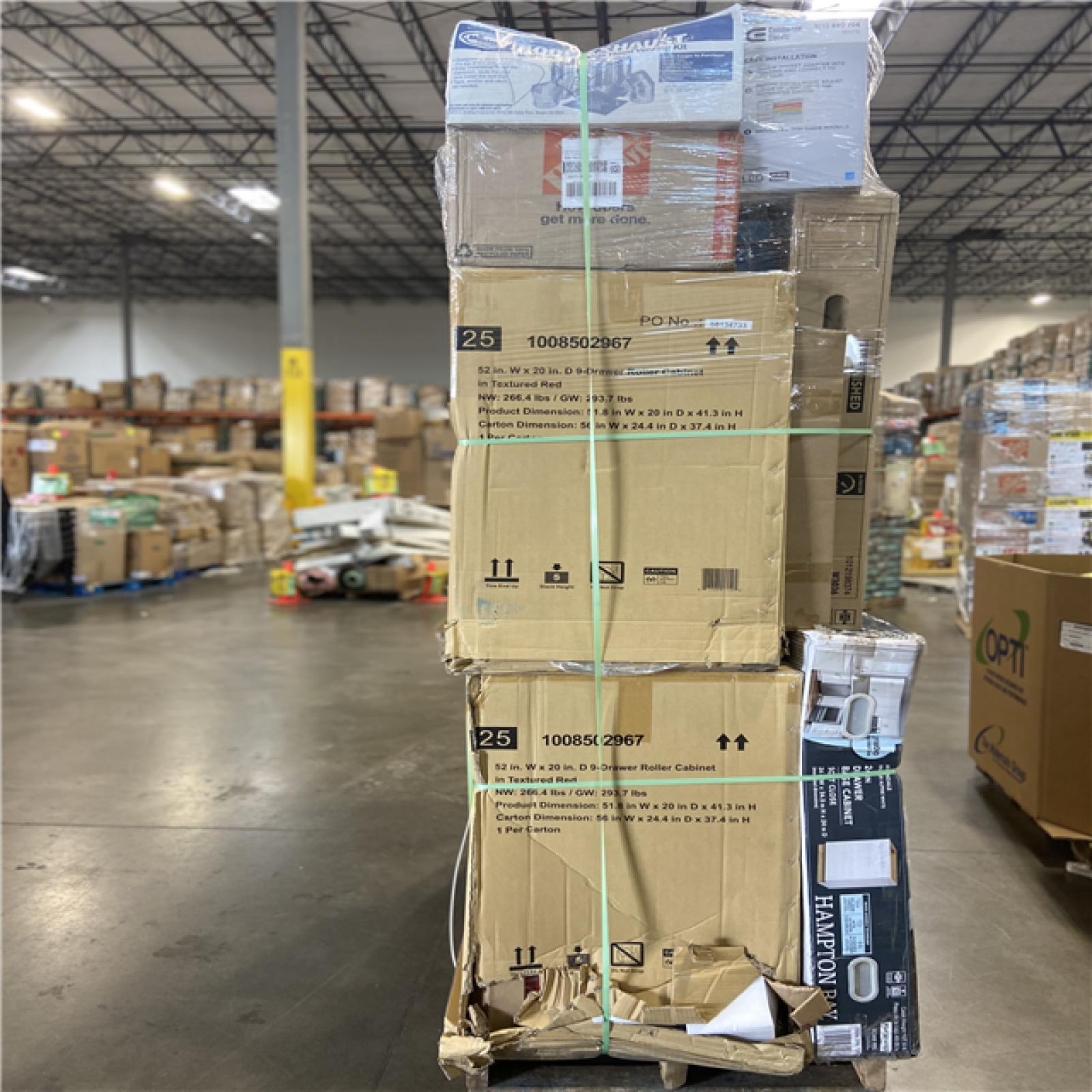 DALLAS LOCATION - AS-IS HOME IMPROVEMENT PALLET