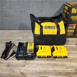 HOUSTON LOCATION - AS-IS DEWALT ATOMIC 20-Volt MAX Lithium-Ion Cordless Combo Kit