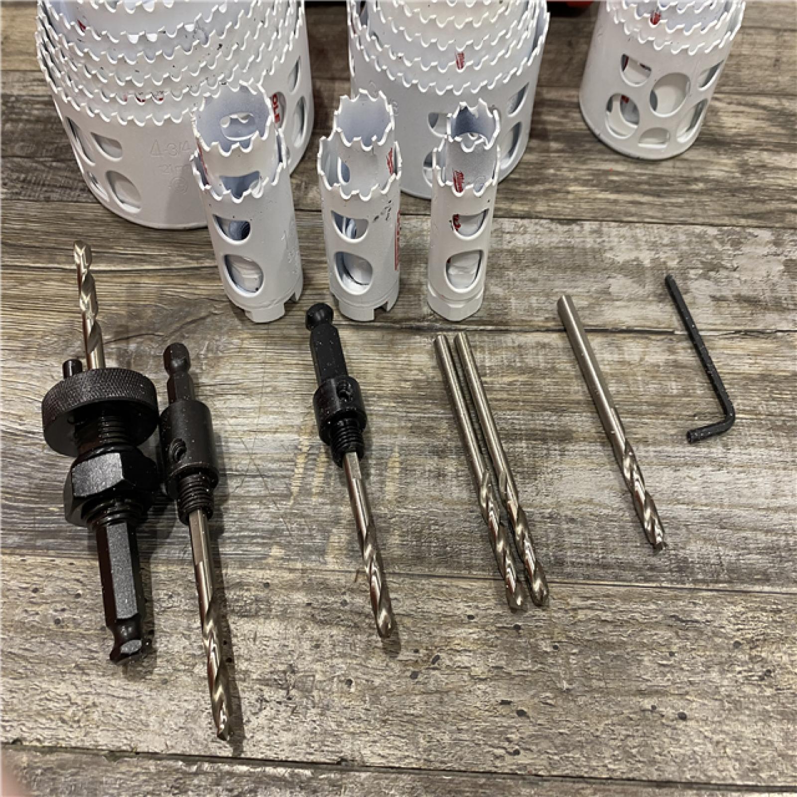 AS-IS Milwaukee Hole Dozer General Purpose Bi-Metal Hole Saw Set (28-Piece)