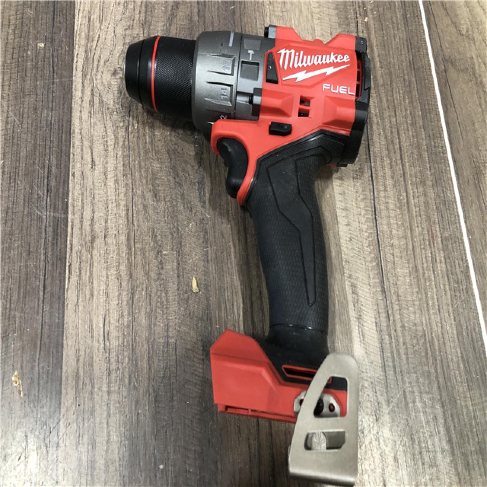 AS-IS Milwaukee FUEL 18V Lithium-Ion Brushless Cordless 1/2 in. Hammer Drill/Driver (Tool-Only)
