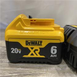 AS-IS DEWALT 20V MAX Lithium-Ion 6.0 Ah Battery and Charger