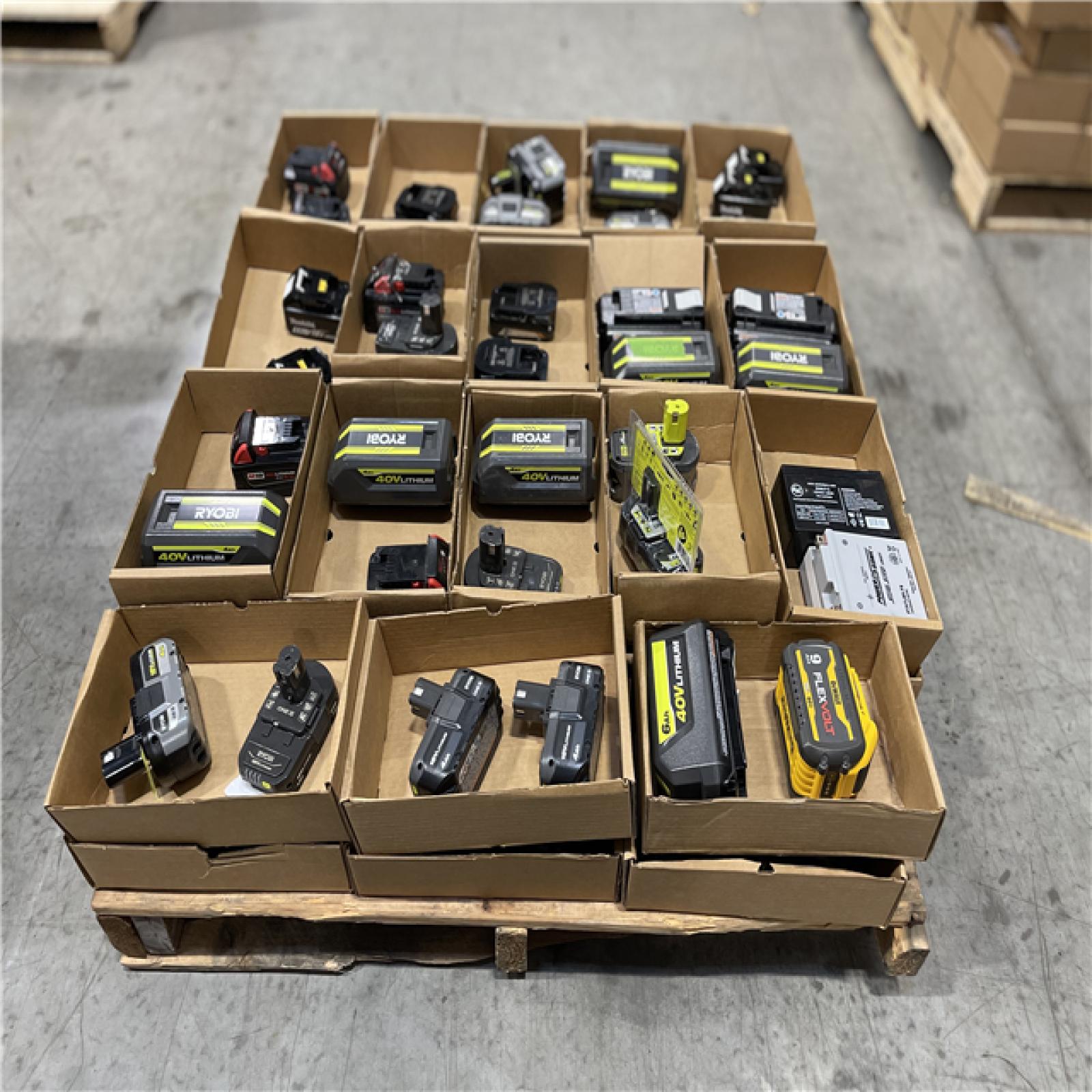 DALLAS LOCATION - AS-IS BATTERY PALLET