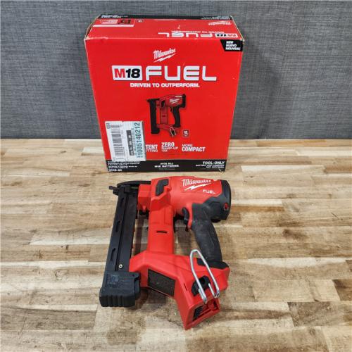 HOUSTON LOCATION - AS-IS Milwaukee FUEL 18-Volt Lithium-Ion Brushless Cordless 18-Gauge 1/4 in. Narrow Crown Stapler (Tool-Only)