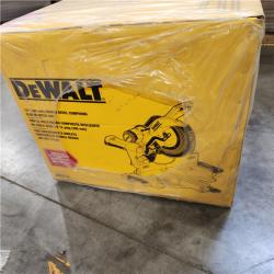 NEW- DeWalt 15 Amps 12 in. Corded Dual-Bevel Sliding Compound Miter Saw
