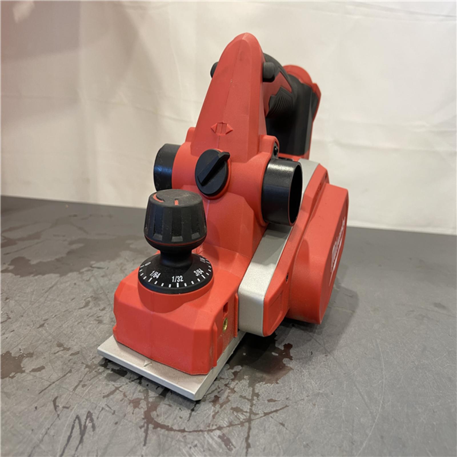 AS-IS - Milwaukee M18 18-Volt Lithium-Ion Cordless 3-1/4 in. Planer