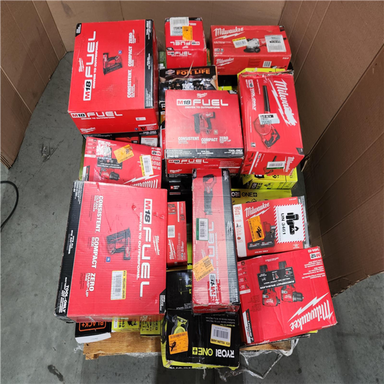 CALIFORNIA AS-IS TOOL PALLET
