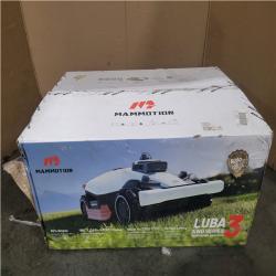 CALIFORNIA AS-IS MAMMOTION LUBA 3 AWD ROBOT LAWN MOWER
