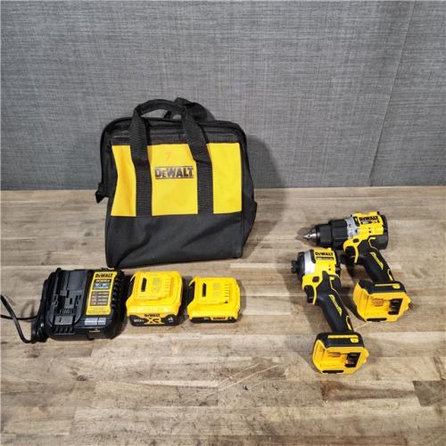 HOUSTON LOCATION - AS-IS DEWALT 2 TOOL COMBO KIT W/ (2) BATTERY & CHARGER