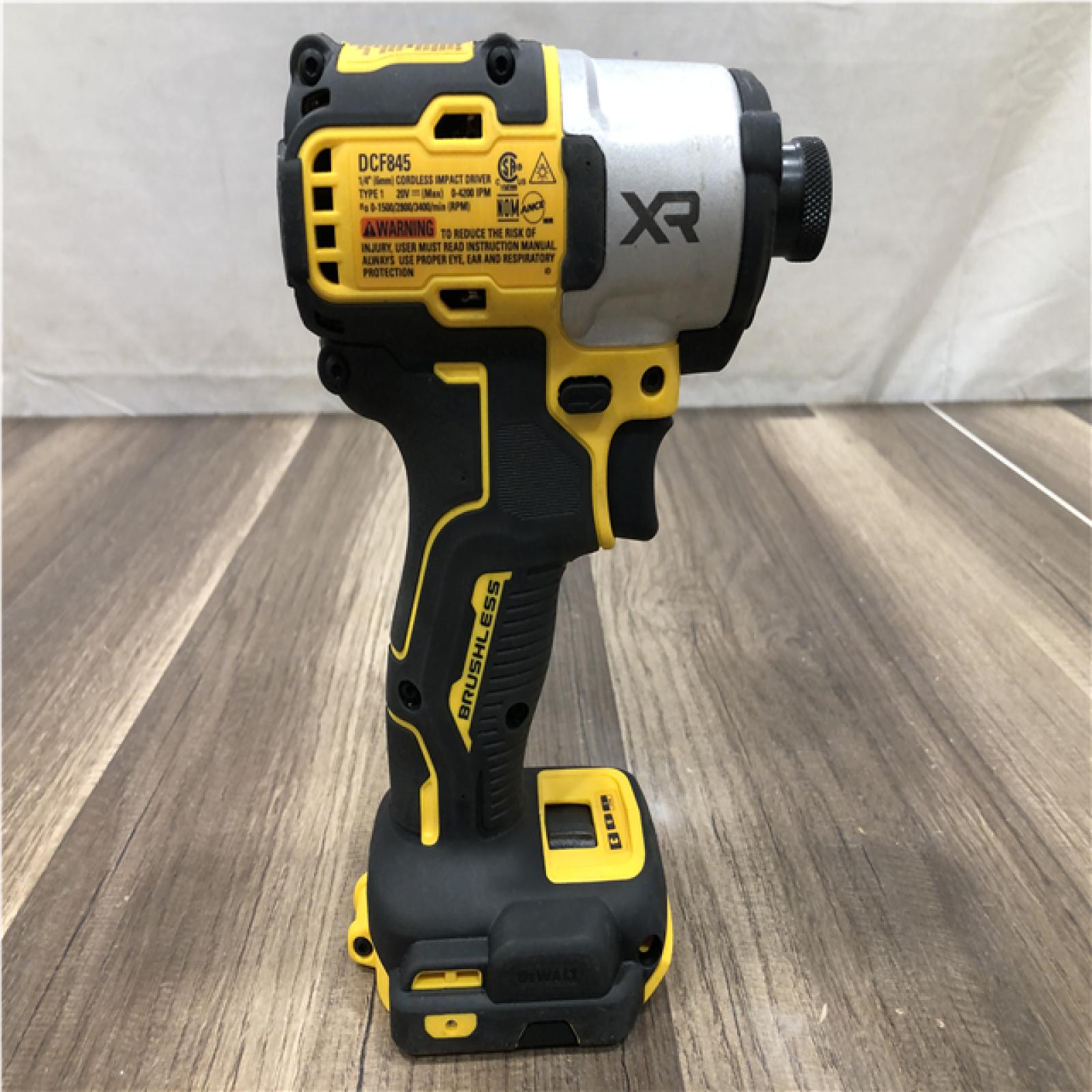 AS-IS DEWALT 20-Volt Maximum XR Cordless Brushless 1/4 in. 3-Speed Impact Driver (Tool-Only)