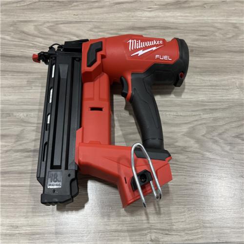 AS-IS Milwaukee FUEL 18-Volt Lithium-Ion Brushless Cordless Gen II 18-Gauge Brad Nailer (Tool-Only)