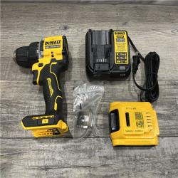 AS-IS DEWALT Atomic 20V Lithium-Ion Cordless Compact 1/2 in. Drill/Driver Kit