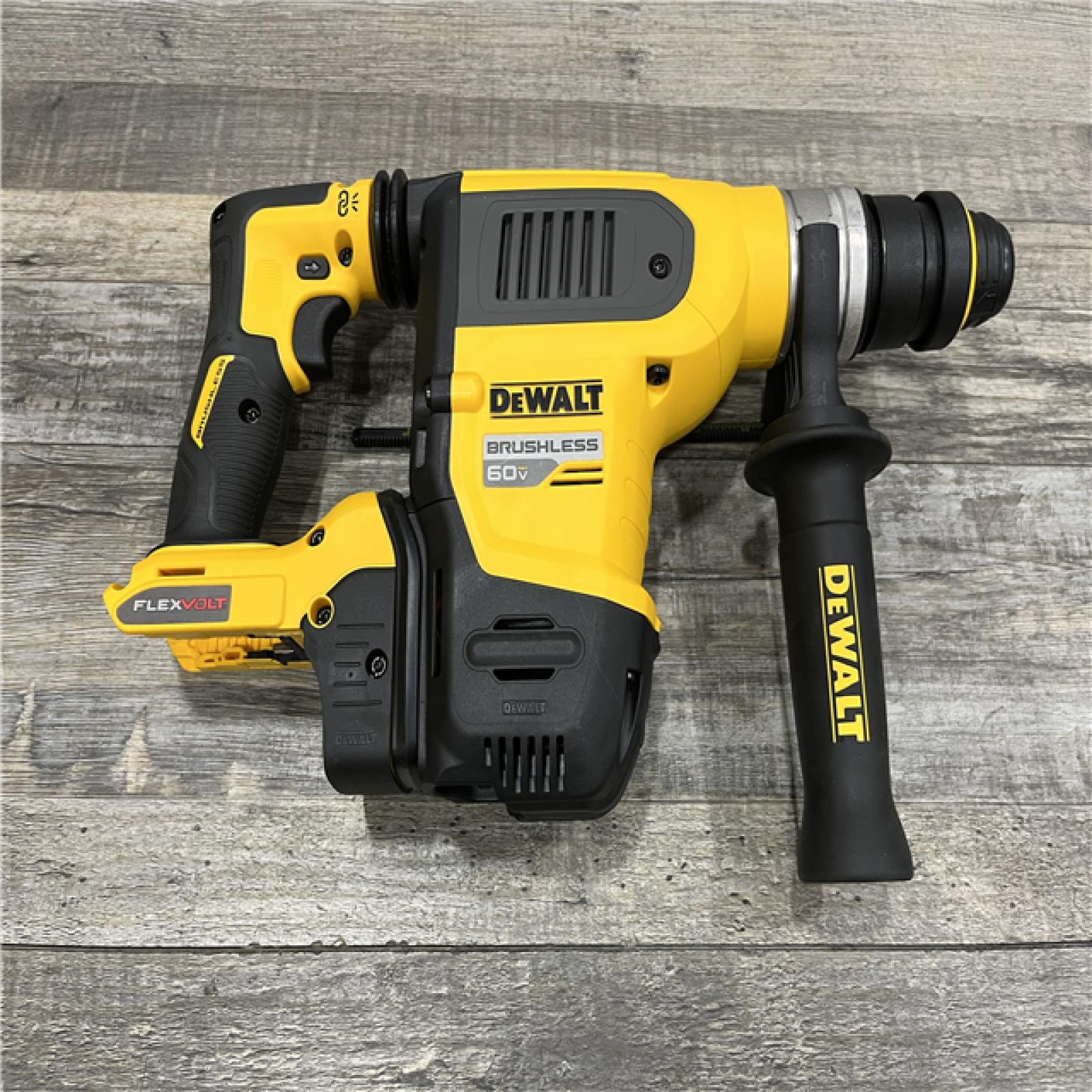 AS-IS DEWALT FLEXVOLT 60V MAX Cordless 1-1/4 in. SDS Plus Rotary Hammer (Tool Only)